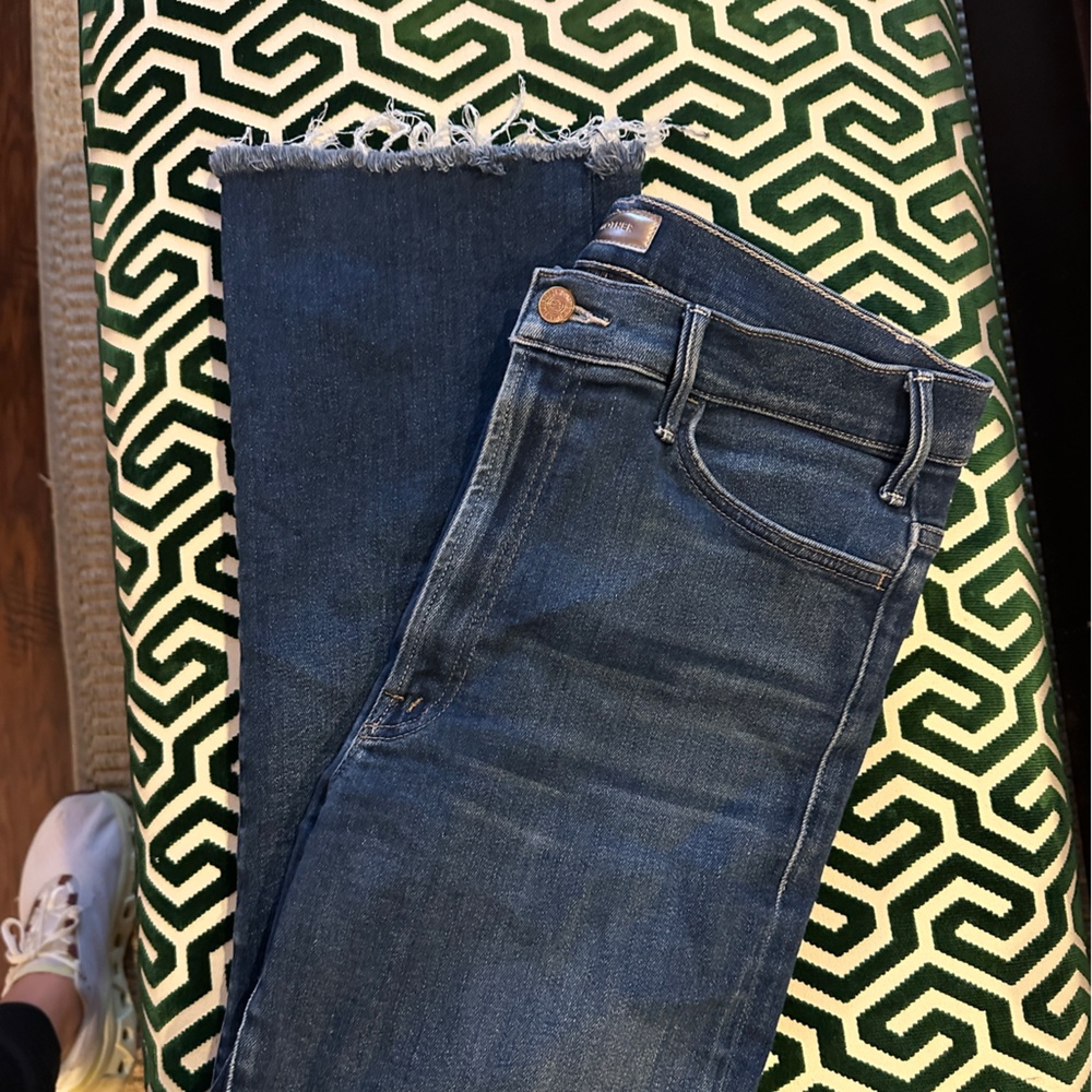 MOTHER Hustler Ankle Fray